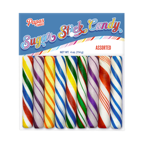 Sugar Stick Candy Bags