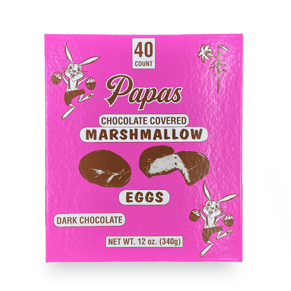 Dark Chocolate Marshmallow Eggs