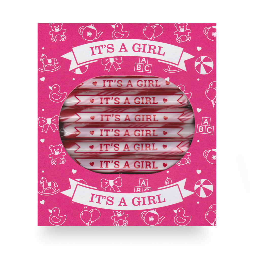 It's A Girl Sugar Sticks